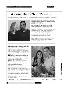 New Zealand: a new life in New Zealand