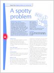 A spotty problem (1 page)