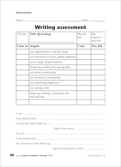 Writing assessment