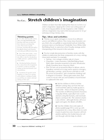 Stretch children's imagination
