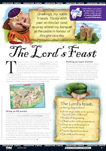 ‘The Lord’s Feast’ – Castles cross-curricular project