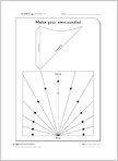 Make your own sundial (1 page)