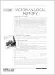 Victorian local history (1 page)
