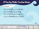 ‘If you can walk you can dance’ song – interactive