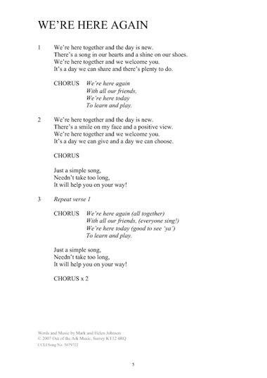 We'll Meet Again Lyrics, VE Resource