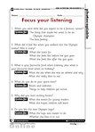 Focus your listening (1 page)