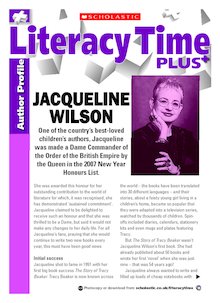 Author profile: Jacqueline Wilson