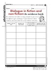 Dialogue in fiction and non-fiction (1 page)