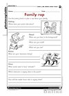 Family rap – poetry writing frame