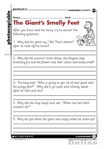 The Giant’s Smelly Feet