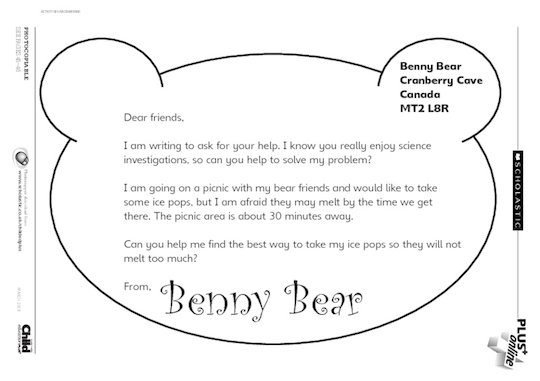 Help a friend - Benny Bear