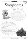 Hoppy and Poppy character storyboards