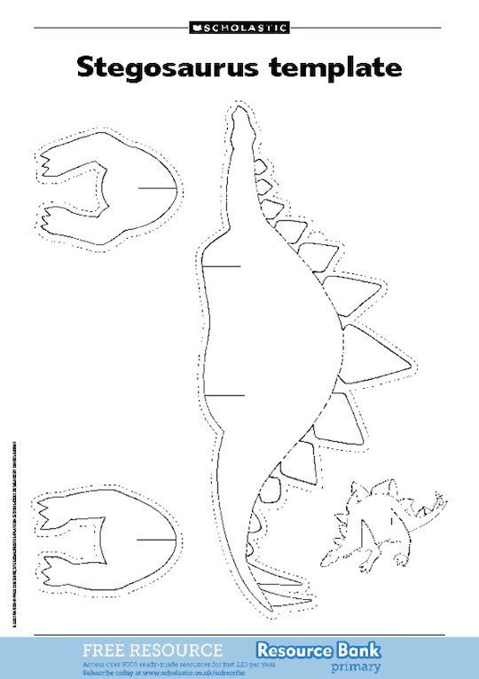 Dinosaur templates