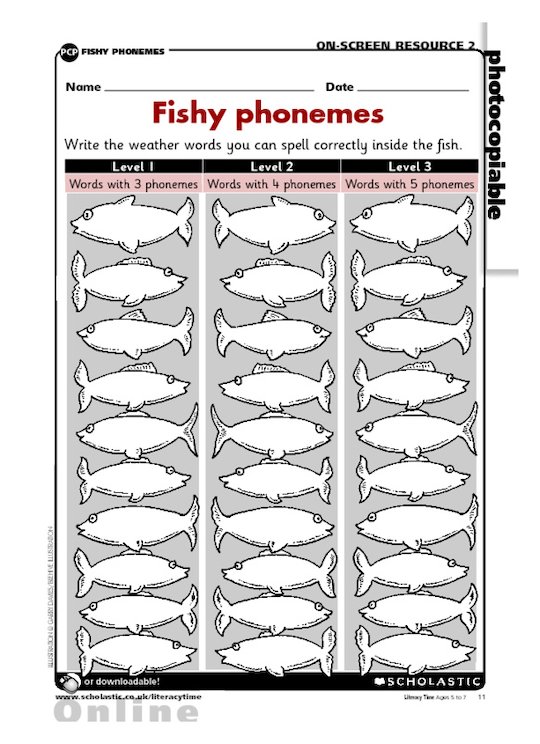 Fishy Phonemes 