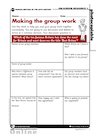 Making the group work – debates