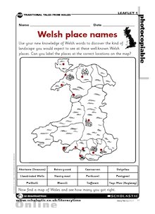Welsh place names