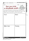 Can you trick a storybook wolf? (activity sheet)