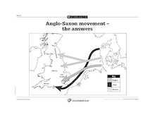 Invaders and settlers: Anglo-Saxon movement