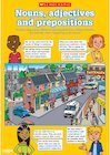 Nouns, adjectives and prepositions poster