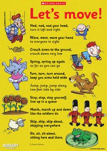 ‘Let’s move!’ action rhyme