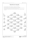 Equilateral tripods – maths game