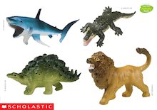 Toy animals poster