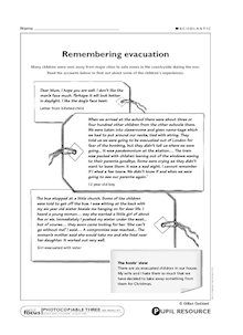 World War II: Remembering evacuation