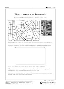 The crossroads at Serekunda