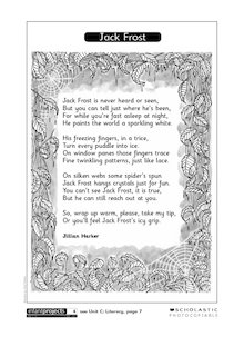 Jack Frost poem