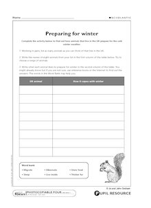 How UK animals prepare for winter