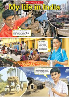 My life in India – poster