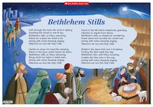 ‘Bethlehem Stills’ – Christmas carol poster