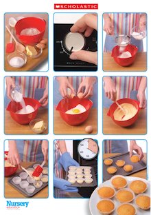 Making fairy cakes – poster