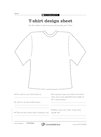 Design a t-shirt : template