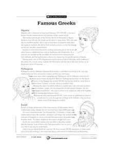Famous Greeks 1