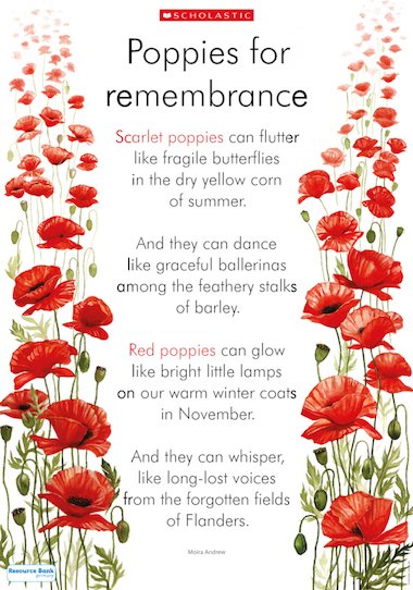 Remembrance day early years