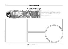 Draw a comic strip – picture frames