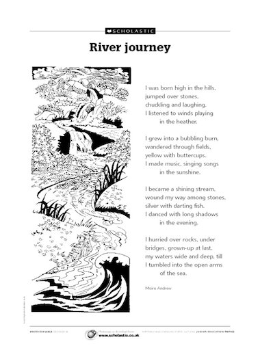 journey of a river poem