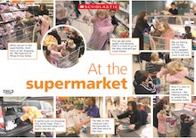 ‘At the supermarket’ poster