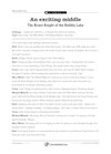 ‘The Brave Knight of the Bubbly Lake’ playscript