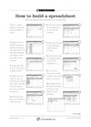 How to build a spreadsheet