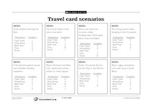 Travel card scenarios