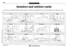 Invaders and settlers cards