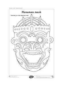 Hanuman mask