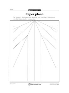Create a paper plane