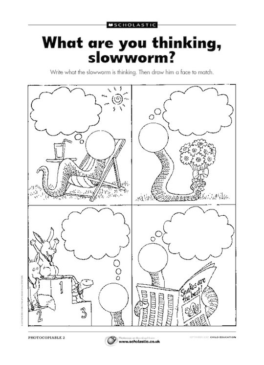 What are you thinking, slowworm?