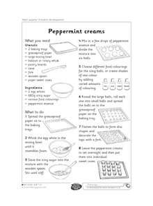 Peppermint creams