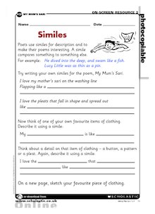 Creating similes