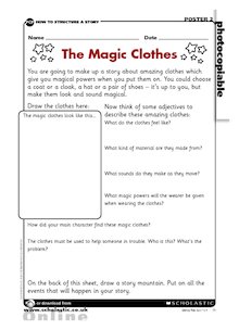The Magic Clothes – descriptive language