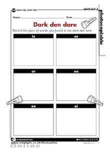 Dark den dare